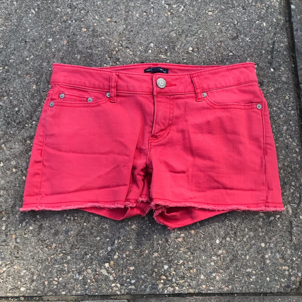GAP Shorts Hadley Frayed Hem Denim Jean Shorts